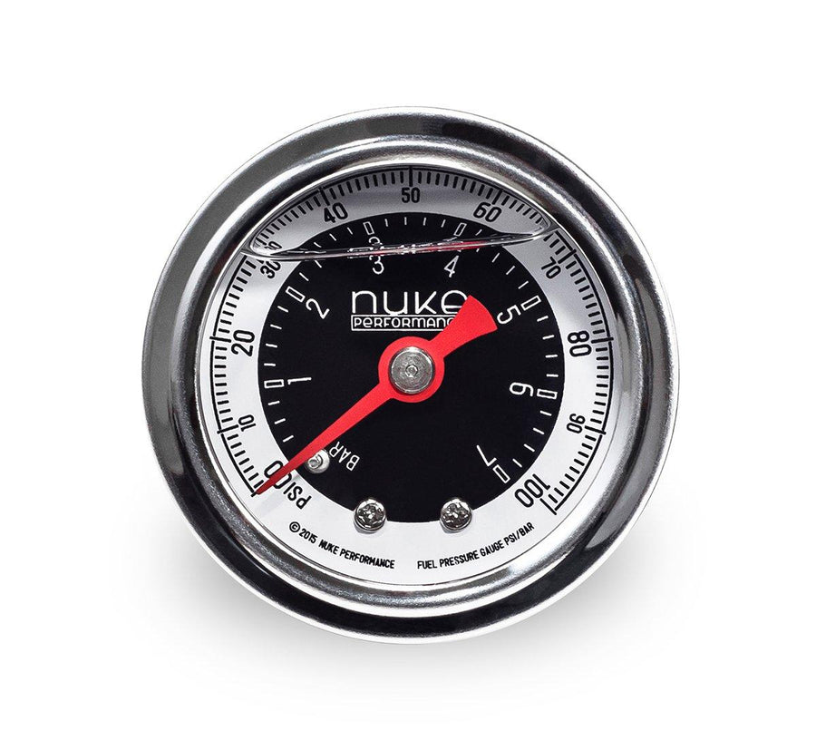 Nuke Performance Polttoainelinjan painemittari 7 BAR / 100 PSI