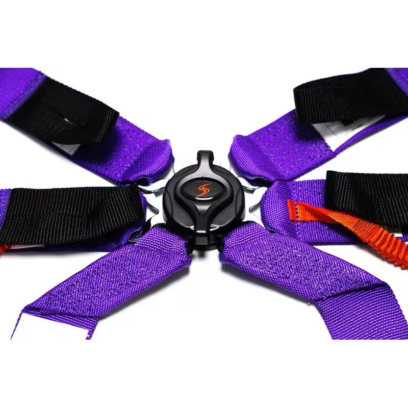 DriftShop ExtraBalls 6-pistevyöt – violetti – FIA 2026