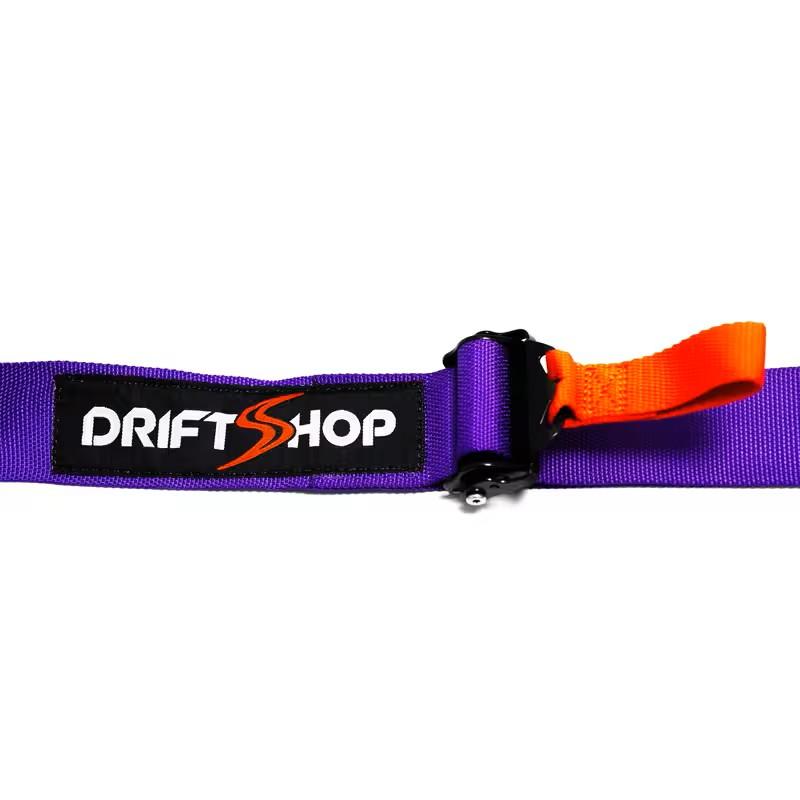 DriftShop ExtraBalls 6-pistevyöt – violetti – FIA 2026