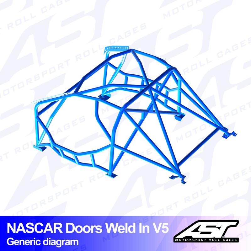 AST Rollcages V5 "Nascar" -tyylinen hitsattava 8-pisteen turvakaari BMW M4 F82