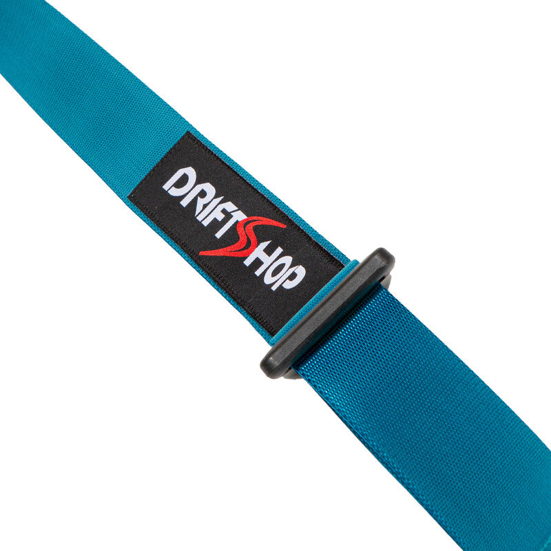 DriftShop 4-pistevyöt 2" - Miami Blue - Tiekäyttöön Hyväksytty