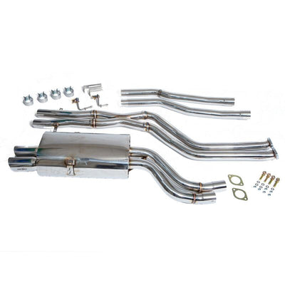 DriftShop täysi pakoputkisto BMW E46 – M54 (decat, X-pipe)