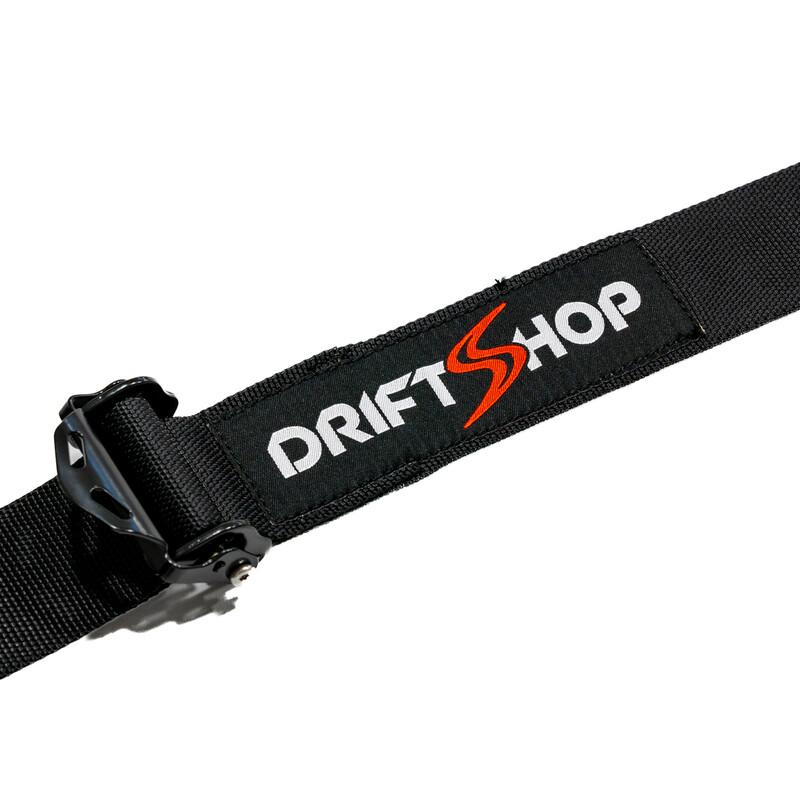 DriftShop ExtraBalls 6-pistevyöt – musta – FIA 2026