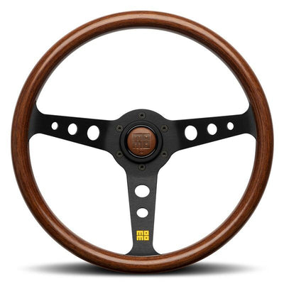 Momo Mod. 07 Heritage Ratti (72 mm Syvyys), Puu, Mustat Puolat - 35 cm