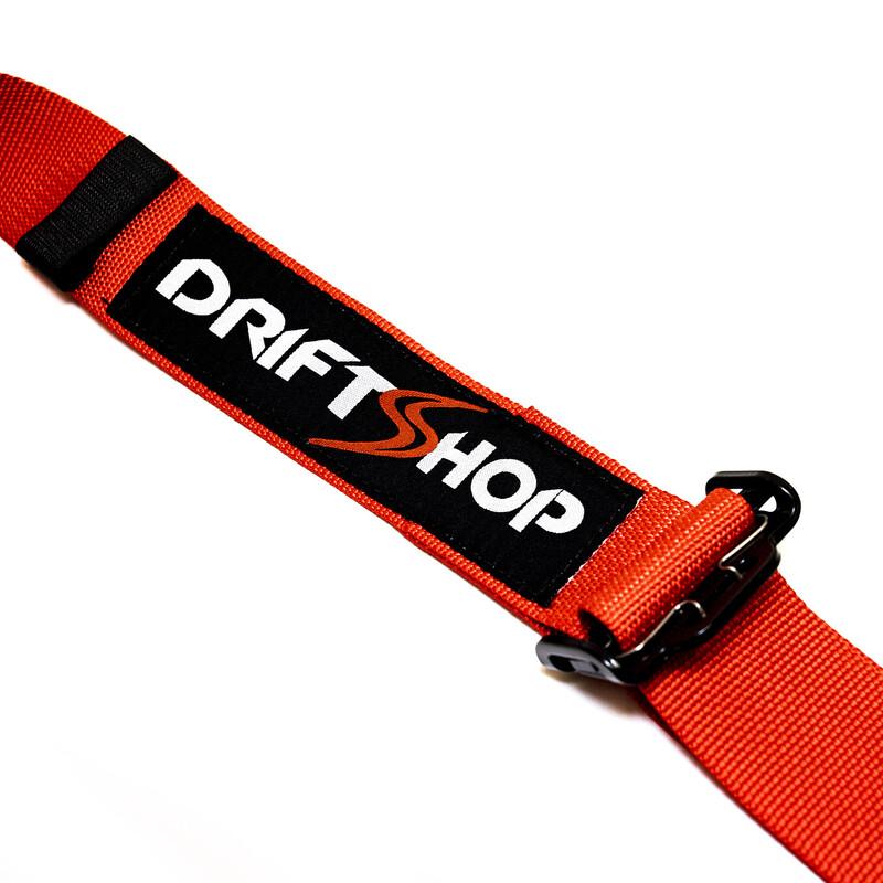 DriftShop 6-pistevyöt – punainen – FIA 2026