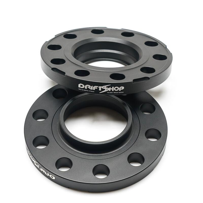 5x120 BMW Hubcentric "Slip On" spacerit - 15 mm (CB 74,1mm)