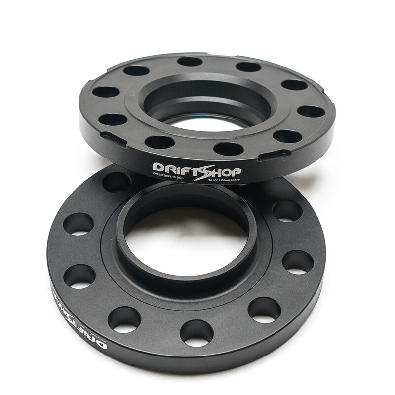 5x120 BMW Hubcentric "Slip On" spacerit - 15 mm (CB 74,1mm)