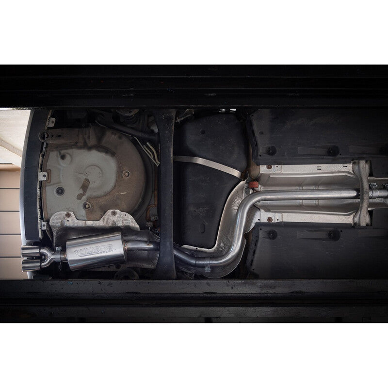 Cobra Sport Valved Cat Back Pakojärjestelmä VW Polo 6C Blue GT 1.4L TSI (15-17)