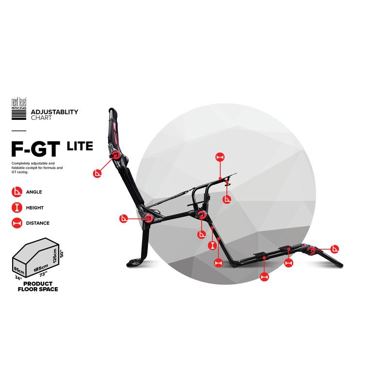 Next Level Racing F-GT Lite -cockpit