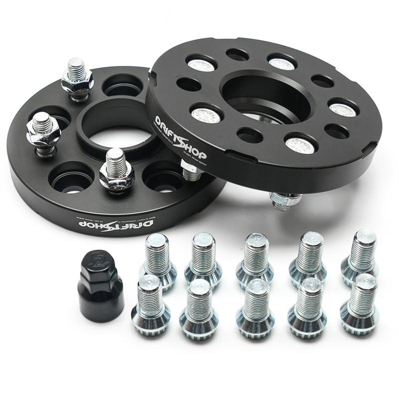5x100 Hubcentric spacerit - 20-40 mm, Pinnapultti (CB 57.1mm)