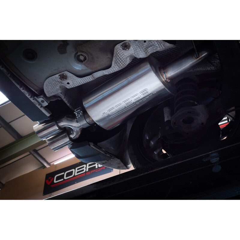 Cobra Sport Valved Cat Back Pakojärjestelmä VW Polo 6C Blue GT 1.4L TSI (15-17)