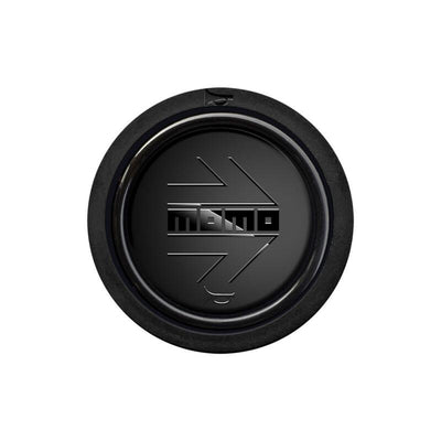 Momo Black Edition Äänitorven painike - Tasareunainen