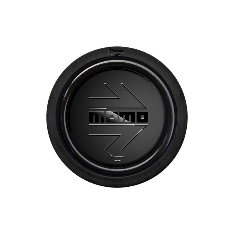 Momo Black Edition Äänitorven painike - Tasareunainen
