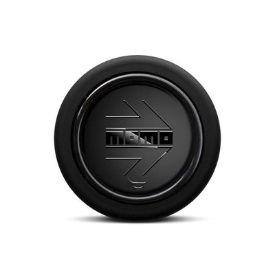 Momo Black Edition Äänitorven painike - Pyöreä reunainen