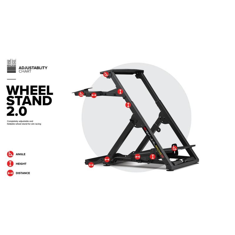 Next Level Racing Wheel Stand 2.0 -rattiteline