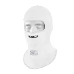 Sparco RW-10 Shield Pro Balaclava - Valkoinen (FIA)