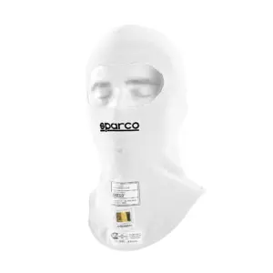 Sparco X-Cool RW-11 Evo Balaclava - Valkoinen (FIA)