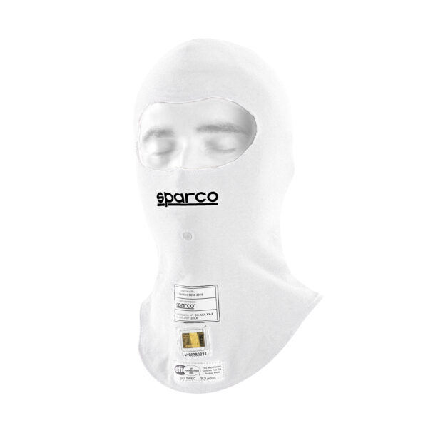Sparco X-Cool RW-11 Evo Balaclava - Valkoinen (FIA)
