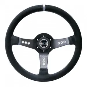 015l800sc.jpg Sparco L777 Ratti (63 mm Syvyys), Musta Mokkanahka, Mustat Puolat