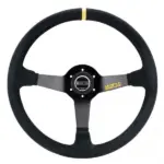015r368msn.jpg Sparco R368 Ratti (65 mm Syvyys), Musta Mokkanahka, Mustat Puolat