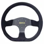 06e45c524a2016a6e0fcf28b872b6d53.jpg Sparco R353 Ratti (36 mm Syvyys), Musta Mokkanahka, Mustat Puolat