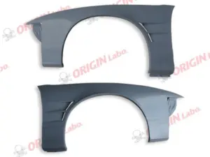 180sx-ff40-4.jpg Origin Labo +40mm Etulokasuojat Nissan 200SX S13