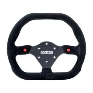 1a20dd870ac095a321679c36cf513cdb.jpg Sparco P310 Litteä Ratti, Musta Mokkanahka, Mustat Puolat