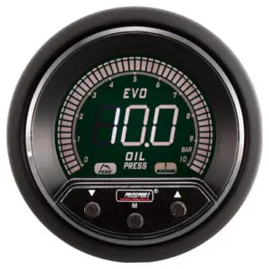 ProSport Evo Öljynpaineen Mittari (4 Väriä)