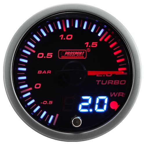 ProSport JDM "Dual Display" Ahtopaineen Mittari (60 mm)