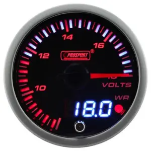 238jdmvo-a.jpg ProSport JDM "Dual Display" Volttimittari (60 mm)