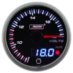 238jdmvo-w.jpg ProSport JDM "Dual Display" Volttimittari (60 mm)