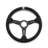 2a3a7513_4.jpg GReddy Sports "Medium Type" Ratti (47 mm syvyys), musta nahka, mustat puolat - 340 mm
