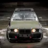 "Felony-tyylinen" leveä korisarja BMW E36 Coupé