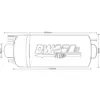3450f2bf79ae66a935d412e60b30e878.jpg Deatschwerks DW250iL polttoainepumppu - 250 L/h E85