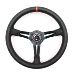 DriftShop Ratti (70 mm syvä), "M Power" -editio, musta tekonahka