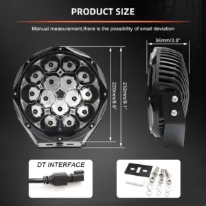 4-4.jpg LED Long Range Driving Lights 150W Ø8.5" (pair)