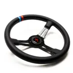 DriftShop Ratti (70 mm syvä), "M Power V2" -editio, musta tekonahka