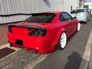 5045fff33e02f46d9d8c02837e1f7402.jpg Origin Labo +75mm Takalokasuojat Toyota Chaser JZX100 (Ovi lisäosilla)