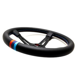 5d40461f91a75ddfe7bfde117f3a35e4.jpg DriftShop Ratti (70 mm syvä), "M Power V2" -editio, musta tekonahka