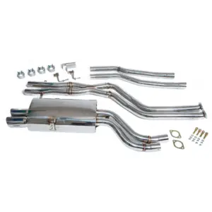 DriftShop täysi pakoputkisto BMW E46 – M54 (decat, X-pipe)