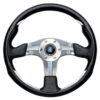 Nardi ND4 Ratti, Musta Nahka, Kromi Puolat, Ø35 cm