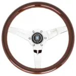Nardi Deep Corn Ratti, Puu, Kromi Puolat, 50 mm Syvyys, Ø33 cm