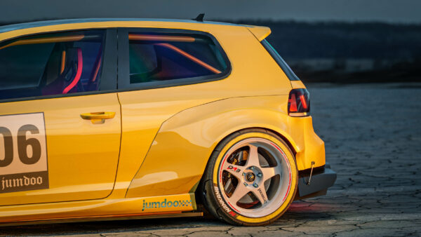 Jumdoo Leveä Bodykit Volkswagen Golf 6 R (3-ovinen)