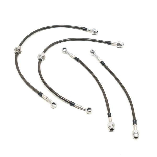 Goodridge Teräspunotut Jarruletkut Land Rover Defender 90 & 110 Td5 ABS:llä (02-04)