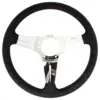 886349696f80dd544952968a800d7888.jpg Nardi Deep Corn Ratti, Musta Rei'itetty Nahka, Kromi Puolat, Punainen Tikkaus, 75 mm Syvyys, Ø35 cm