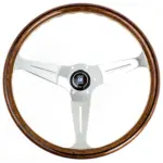 Nardi Classic ND39 Ratti, Puu, Kromi Puolat, 40 mm Syvyys