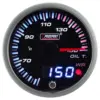 ProSport JDM "Dual Display" Öljynlämpötilan Mittari (60 mm)
