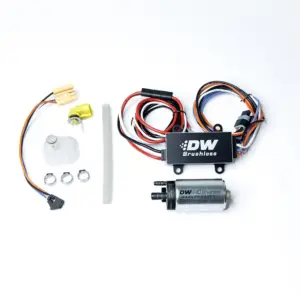 9-441-c103-0904.jpg Deatschwerks DW440 440 L/h E85-polttoainepumppu C103-ohjaimella Mazda RX-8 & Nissan 370Z