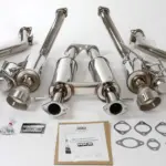 99d9059cfe1d3029ad9af630e54923d1.jpg HKS "Full Dual" Ti-Tip Catback Nissan 370Z