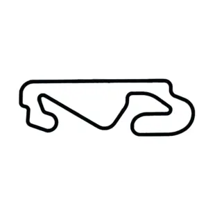 Barcelone20F120-203.jpg Barcelonan F1-ratakilpi - Puinen seinäkoriste (45 cm)